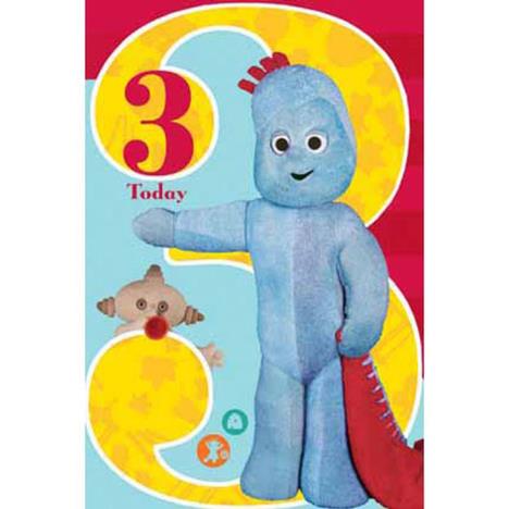 In The Night Garden 3 Today 3rd Birthday Card £2.69